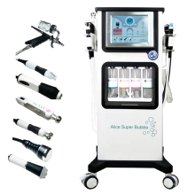 Máquina facial de oxígeno multifuncional 7 en 1 Hydroxygen Facial Machine de belleza para el cuidado de la piel